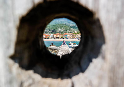 Built structure in water