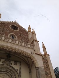 Low angle view of cathedral against sky