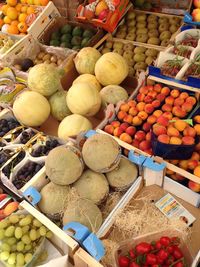 Close-up of food for sale at market stall