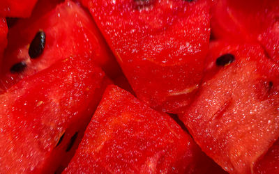 Full frame shot of strawberry