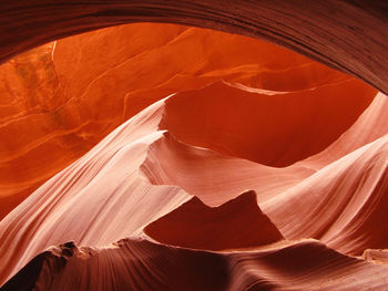 Rock formations in canyon