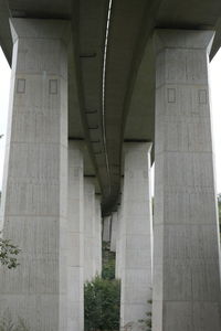 Low angle view of bridge
