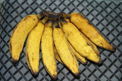 Banana in natura sold in the manaus market amazonas brazil.