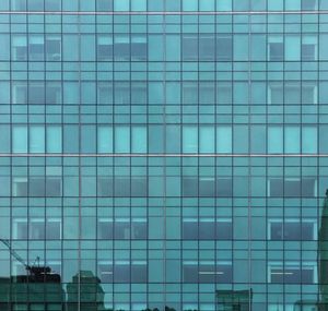 Full frame shot of modern office building