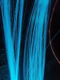 Close-up of light painting at night