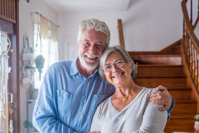 Portrait of a smiling young couple