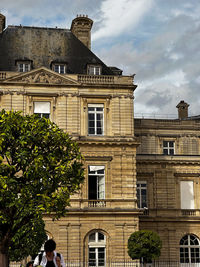 Low angle view of old building