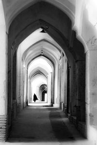 Archway of corridor