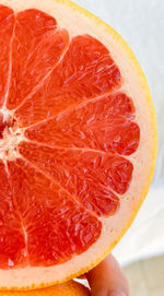 Close-up of orange slices