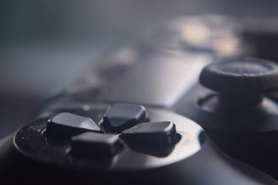 Close up of joystick