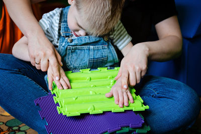 Sensory play for kids with special needs. help and activities for kids with disabilities, cerebral