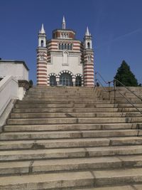 Low angle view of building against sky