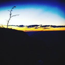 Scenic view of landscape against clear sky