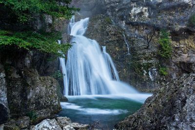 View of waterfall