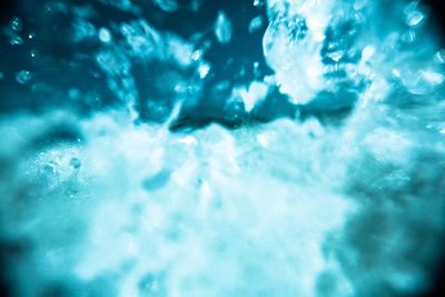 Full frame shot of swimming pool in sea