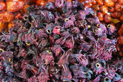 Full frame shot of fruits in market