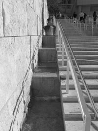 Walkway along buildings