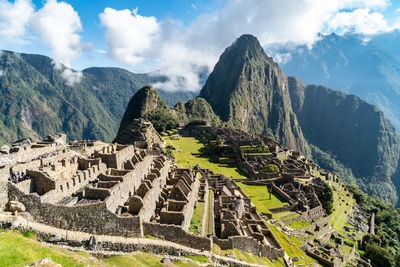 Machu picchu and huayna picchu