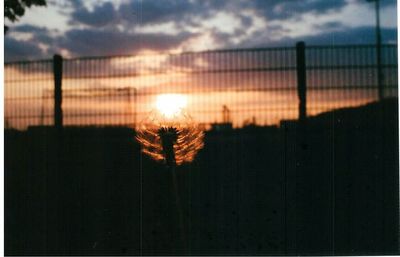 Scenic view of sky at sunset