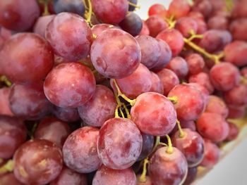 Full frame shot of grapes