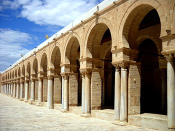 View of historical building