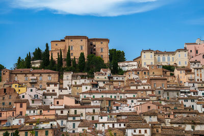 Buildings in city