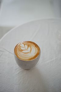 Close-up of coffee on table