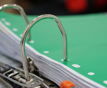 Close-up of ball on table