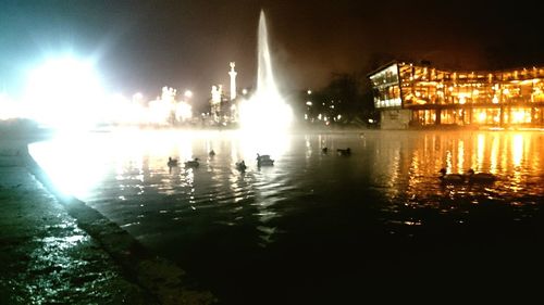 Sun shining over sea