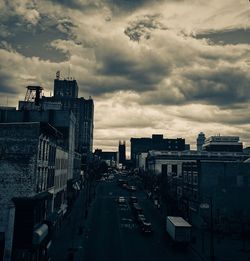 Cityscape against sky