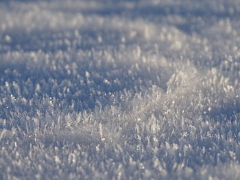 Full frame shot of ice