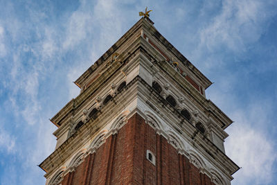 Low angle view of building against sky