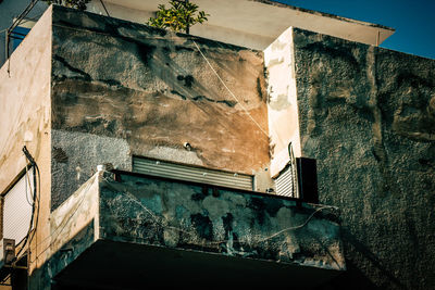 Low angle view of building against sky