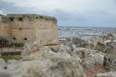 Built structure in water