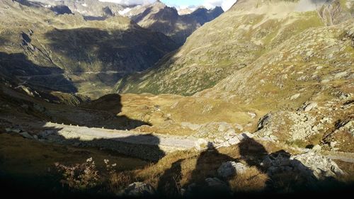 View of mountains at engelberg