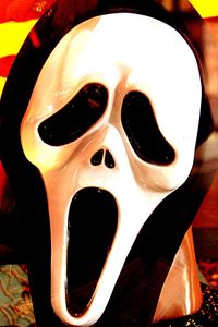 Close-up of carving on wall