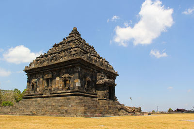 Low angle view of a temple