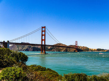 View of golden gate bridge 