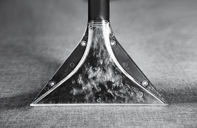 Close-up of glass on table