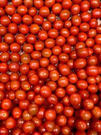 Full frame shot of tomatoes