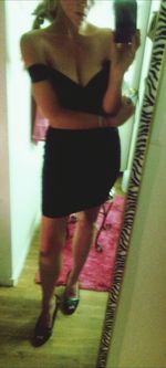 Full length of woman standing in park