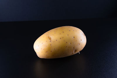 Close-up of egg on table