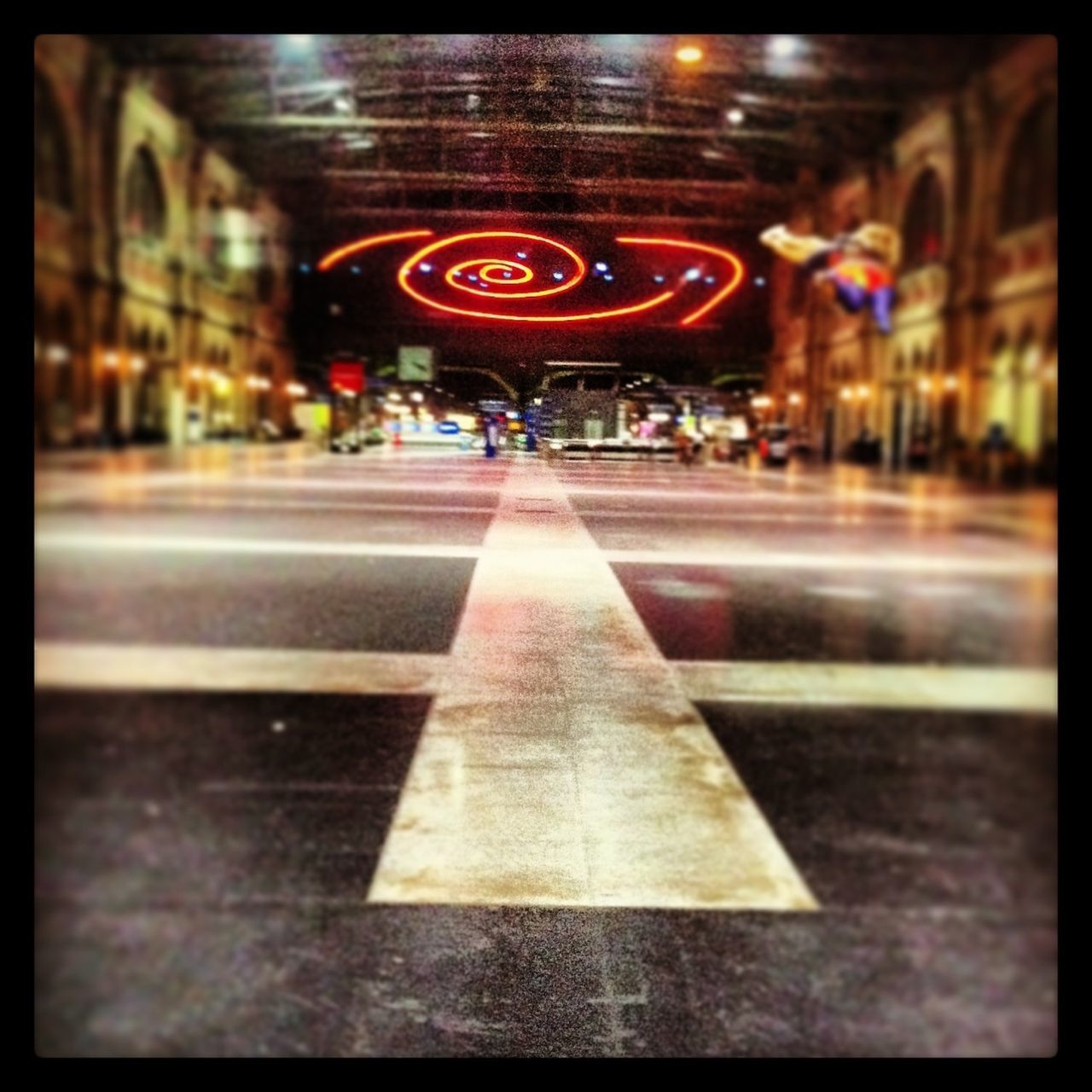 illuminated, transportation, night, transfer print, city, city life, mode of transport, auto post production filter, blurred motion, street, incidental people, railroad station, railroad station platform, public transportation, travel, red, speed, lighting equipment, land vehicle, motion