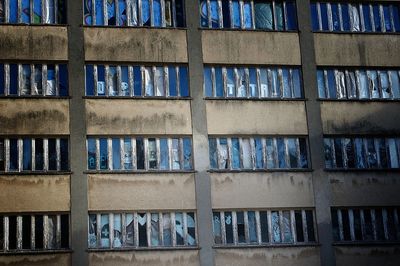 Full frame shot of built structure