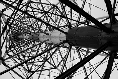 Low angle view of built structure against sky