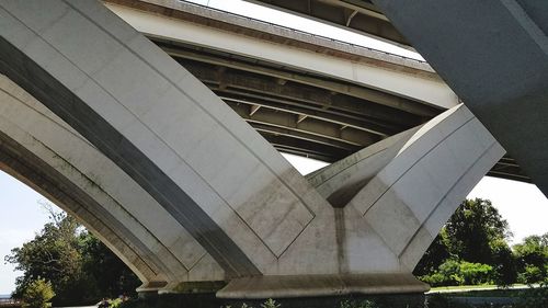 Low angle view of bridge