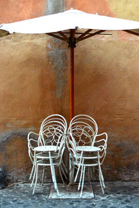 Chairs chair against wall