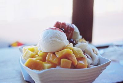 Close-up of food