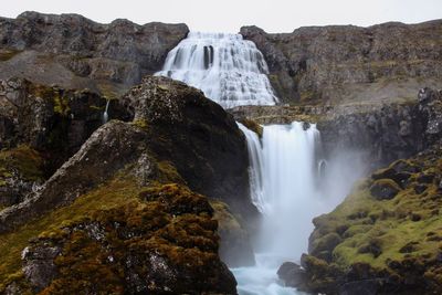Waterfall in iceland 