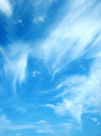 Low angle view of cloudy sky